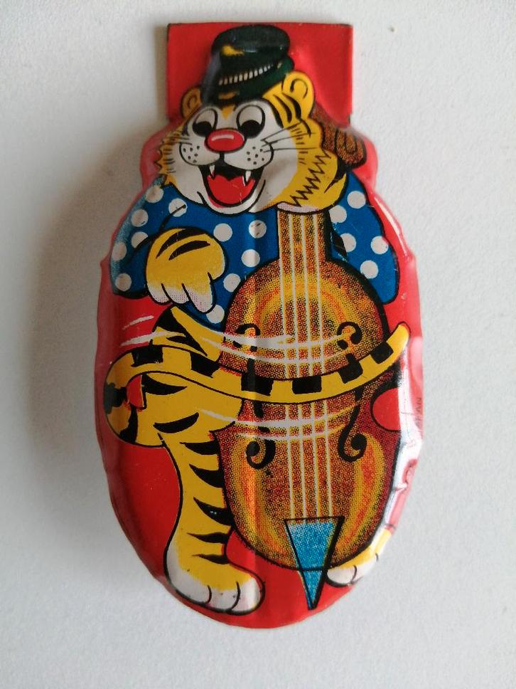 Oude blikken klikker, Antiek en Kunst, Antiek | Speelgoed, Ophalen of Verzenden