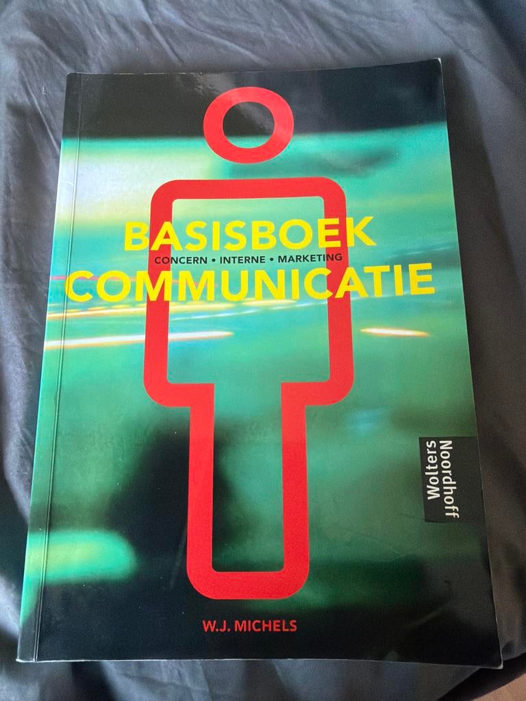Z10.  Basisboek Communicatie - W.J. Michels, Ophalen of Verzenden, Gamma, Zo goed als nieuw, HBO