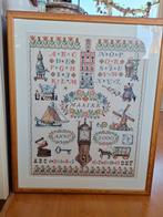 borduurwerk merklap, Ophalen, 50 tot 75 cm, Schilderij