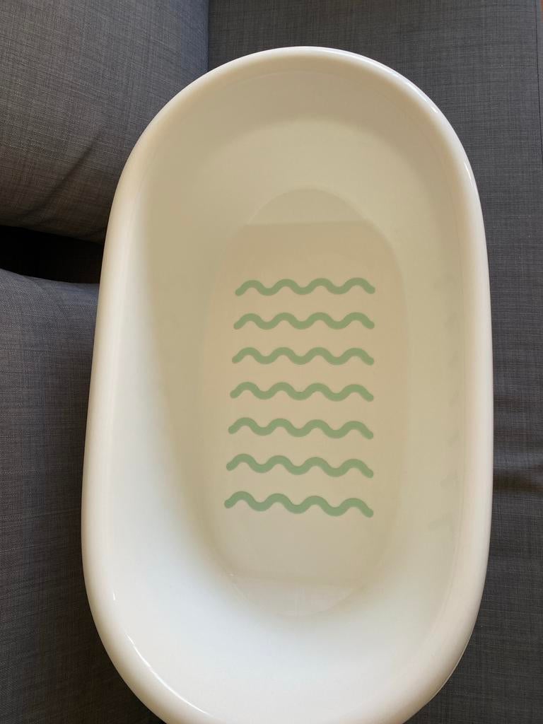 Babybadje wit met antislip IKEA, Kinderen en Baby's, Badjes en Verzorging, Zo goed als nieuw, Badje, Overige merken, Standaard