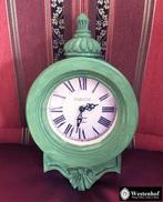 Brocant klok - wandklok vintage - Timeless London England, Ophalen of Verzenden, Gebruikt, Wandklok