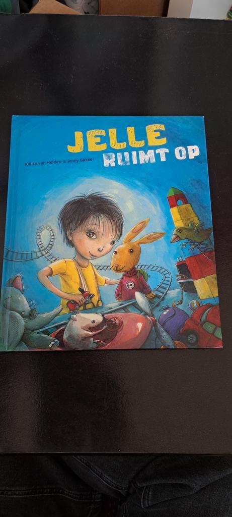 J. van Helden - Jelle ruimt op, Boeken, Prentenboeken en Plaatjesalbums, Zo goed als nieuw, Ophalen of Verzenden