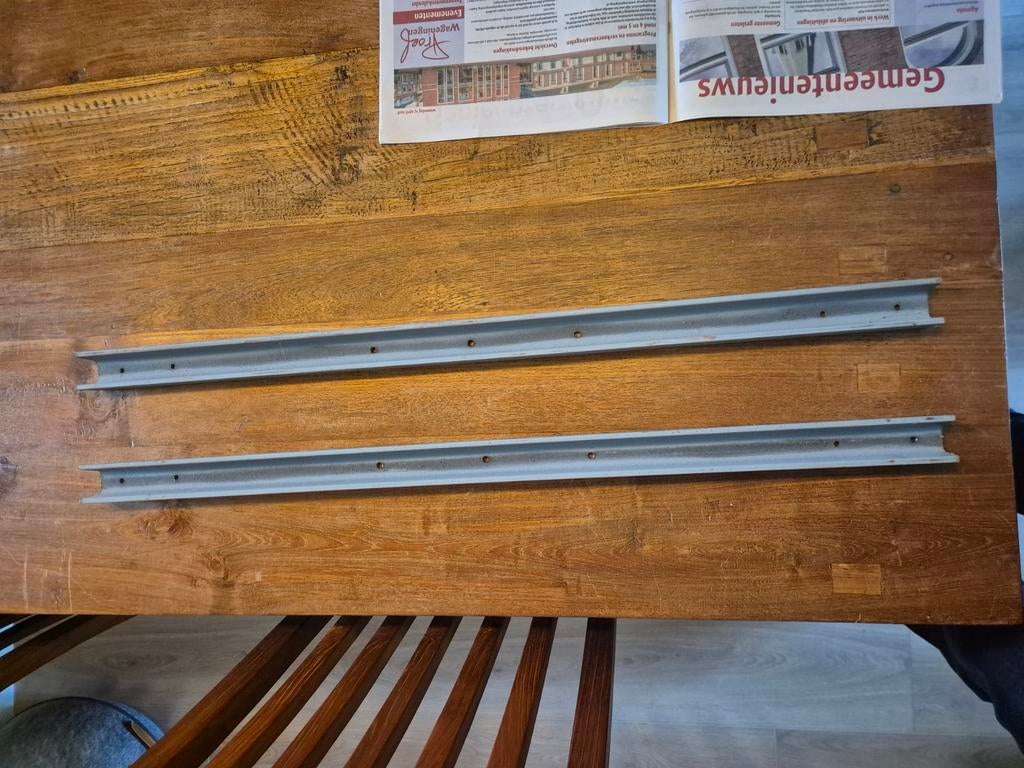 IJzeren U-profielen, Doe-het-zelf en Verbouw, Metalen, Ophalen of Verzenden, Gebruikt, IJzer