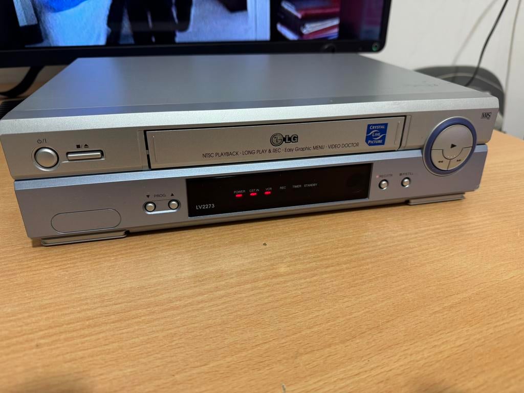 VHS Videorecorder LG LV2273, Audio, Tv en Foto, Videospelers, Ophalen of Verzenden, Zo goed als nieuw