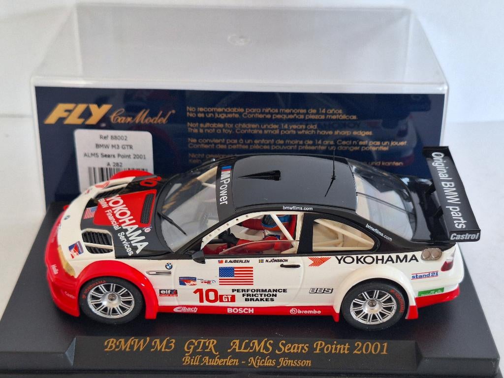 Miniature BMW M3 GTR – 24h Daytona 2002 – Fly 1/32 Ref 88009 – Neuve