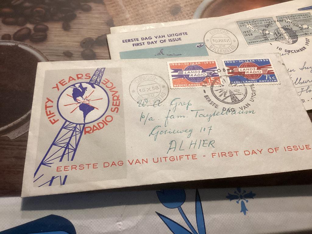 No9661 Nederlandse Antillen E7 gelopen Heb ook van Nederland, Postzegels en Munten, Postzegels | Eerstedagenveloppen, Ophalen