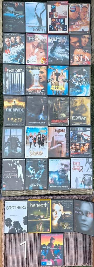 Diverse DVD collectie: originele en gekopieerde films, Cd's en Dvd's, Dvd's | Overige Dvd's, Gebruikt, Alle leeftijden, Ophalen