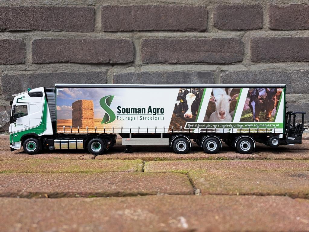 Souman Agro, Hobby en Vrije tijd, Modelauto's | 1:50, Ophalen of Verzenden, Nieuw, Bus of Vrachtwagen, Wsi