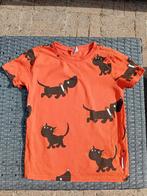 Oranje Takkie & Siepie T-shirt - Maat 110/116 - Koningsdag, Gebruikt, Jongen of Meisje, Ophalen of Verzenden, Shirt of Longsleeve