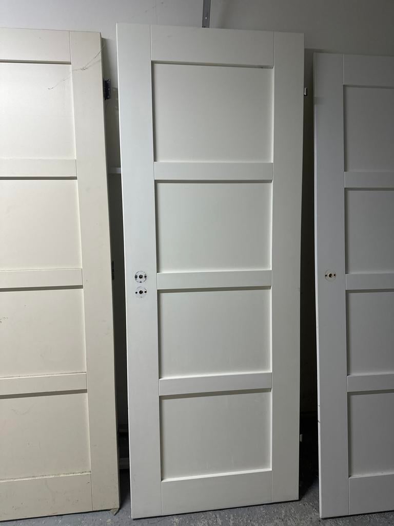 opdek binnendeuren, Doe-het-zelf en Verbouw, Deuren en Horren, Ophalen, Gebruikt, 80 tot 100 cm, Binnendeur