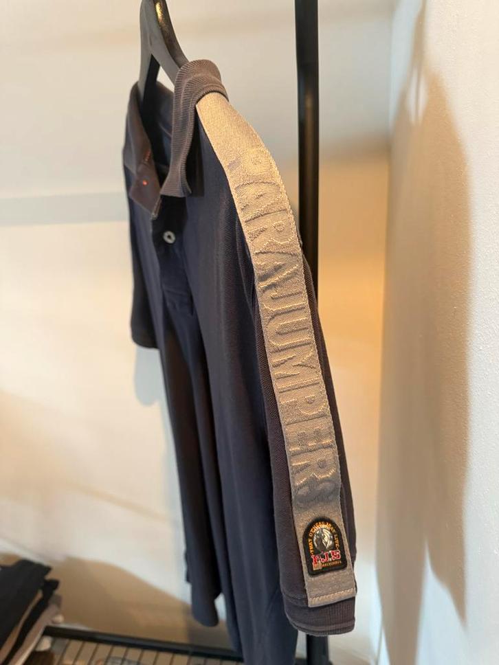 Parajumpers polo maat L, Kleding | Heren, Polo's, Gedragen, Maat 52/54 (L), Blauw, Ophalen of Verzenden