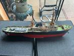 Houten sleepboot, Hobby en Vrije tijd, Modelbouw | Boten en Schepen, Ophalen of Verzenden, Gebruikt