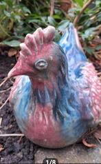 Kippen en een haan., Ophalen, Steen