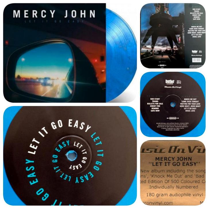 Mercy John - Let it go easy/oplage 500/FOLKROCK /nieuw, Cd's en Dvd's, Vinyl | Rock, Nieuw in verpakking, Poprock, 12 inch, Ophalen of Verzenden