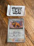 Pokémon Kaart Tauros 128/165 Scarlet & Violet 151, Hobby en Vrije tijd, Verzamelkaartspellen | Pokémon, Ophalen of Verzenden, Zo goed als nieuw