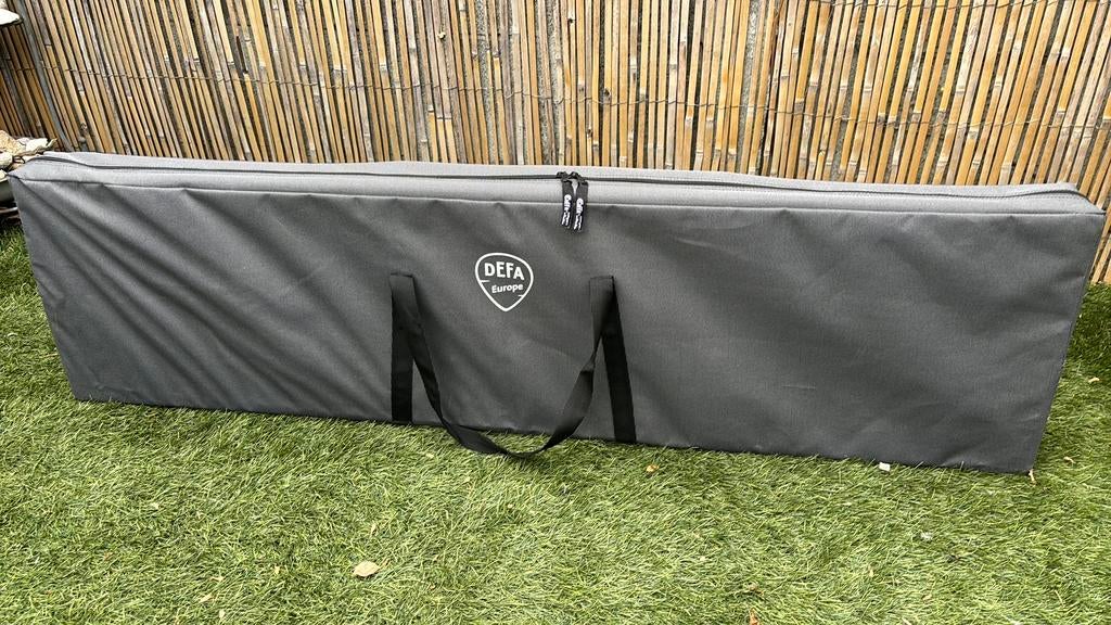 Defa bamboe campingtafel, Ophalen of Verzenden, Zo goed als nieuw, Rotan