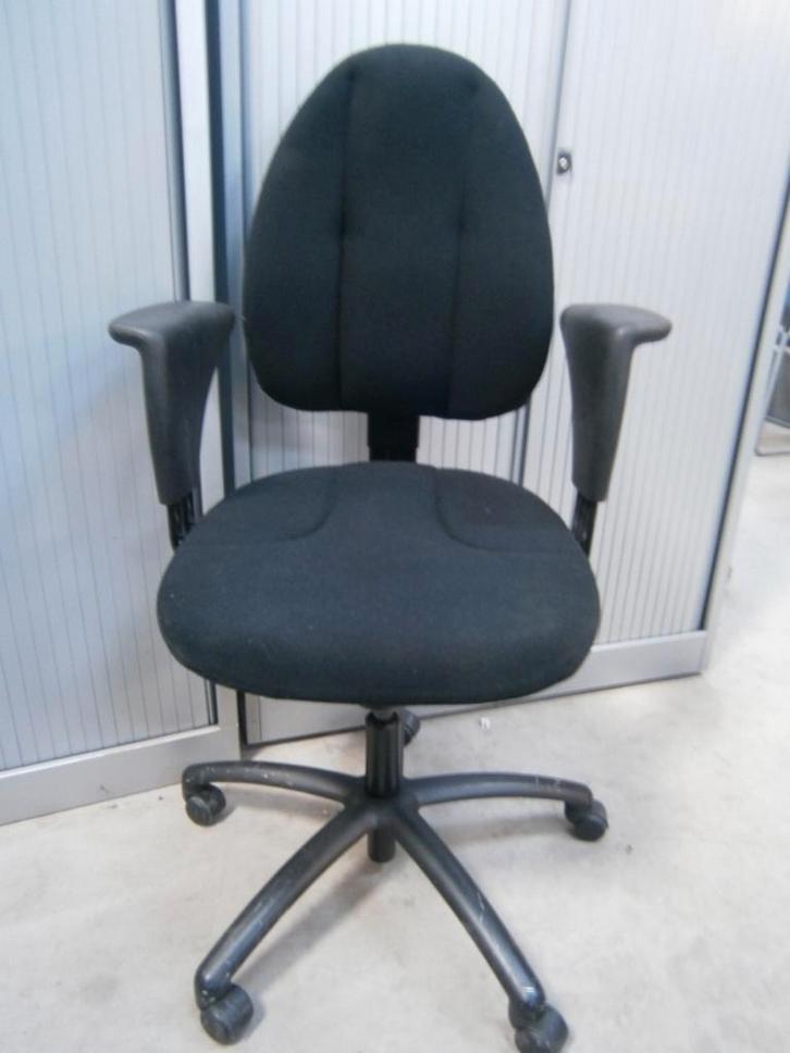 Bureaustoelen  ARBO goedgekeurd, Huis en Inrichting, Bureaustoelen, Gebruikt, Bureaustoel, Zwart, Ergonomisch, Ophalen