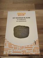 Xenos Hobby DIY Mandje Blauw - Knutselpakket, Ophalen of Verzenden, Nieuw, Knutselwerk