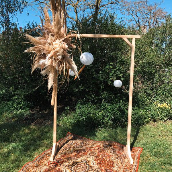 Te huur & te koop - backdrop bruiloft (zonder accessoires), Ophalen, Zo goed als nieuw, Geboorte of Huwelijk