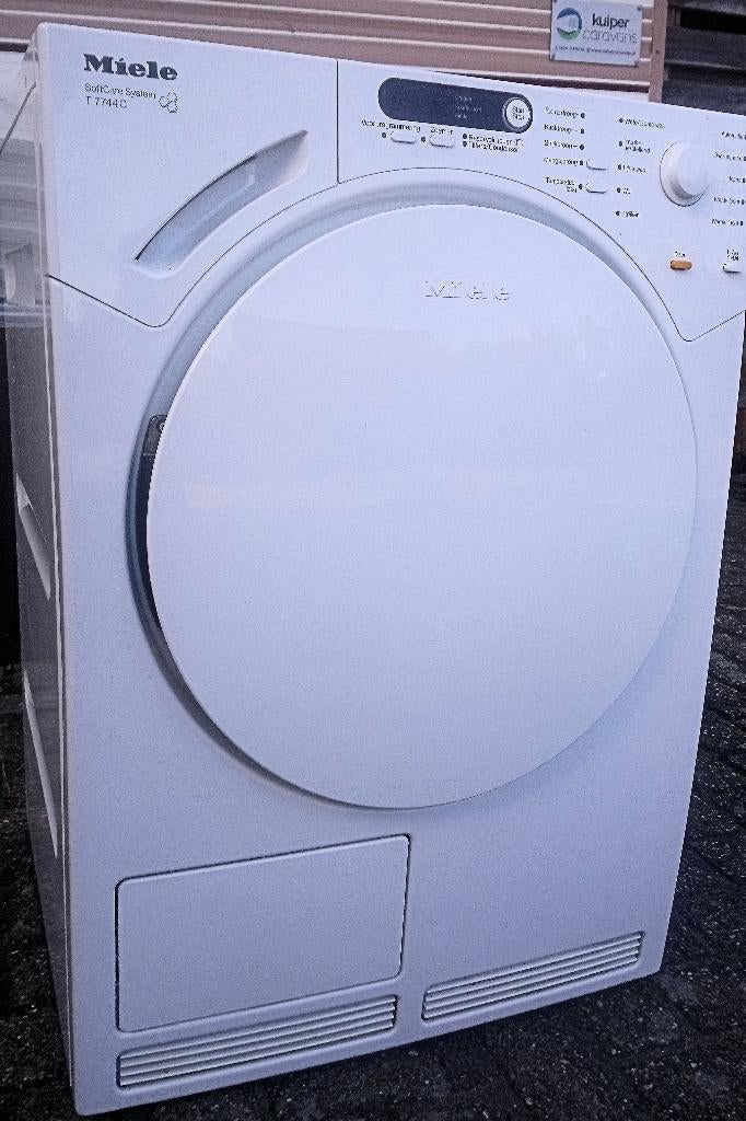 Miele condensdroger T7744C, Ophalen, 6 tot 8 kg, Anti-kreukfase, Refurbished
