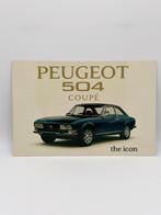 Peugeot 504 coupe bord, Ophalen of Verzenden, Nieuw, Reclamebord
