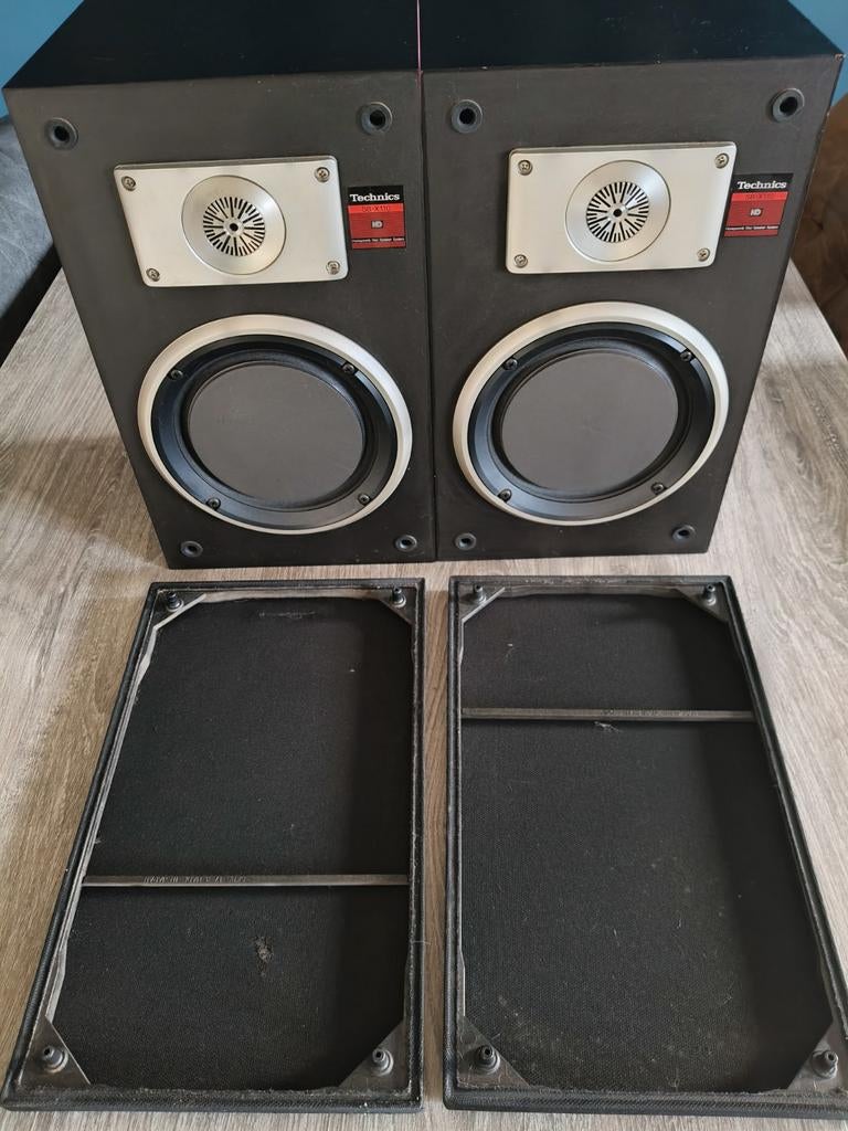 Technics SB-X110 luidsprekers, Ophalen of Verzenden, Gebruikt, Front, Rear of Stereo speakers, Overige merken
