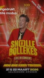 4 kaartjes Snollebollekes in concert, Twee personen