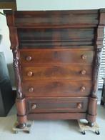 Antieke Engelse lade kast, Huis en Inrichting, Ophalen, Gebruikt, Engels antiek