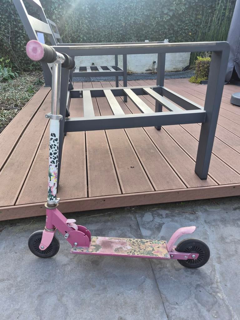 Kinder step, Fietsen en Brommers, Ophalen, Gebruikt, Gewone step