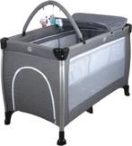 Campingbedje 'Ding Estiloo Melee Grey' incl. accessoires, Kinderen en Baby's, Ophalen of Verzenden, Zo goed als nieuw, Reisbedje