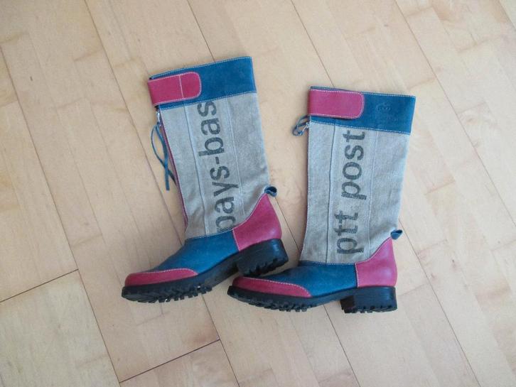 PTT POST laarzen, maat 41, Kleding | Dames, Schoenen, Zo goed als nieuw, Hoge laarzen, Overige kleuren, Ophalen of Verzenden