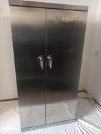 Amerikaanse koelkast van BORETTI RVS, Ophalen, Gebruikt, 200 liter of meer, 60 cm of meer