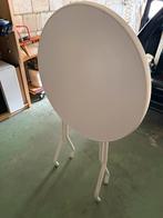 Statafel wit, Huis en Inrichting, Ophalen, Gebruikt