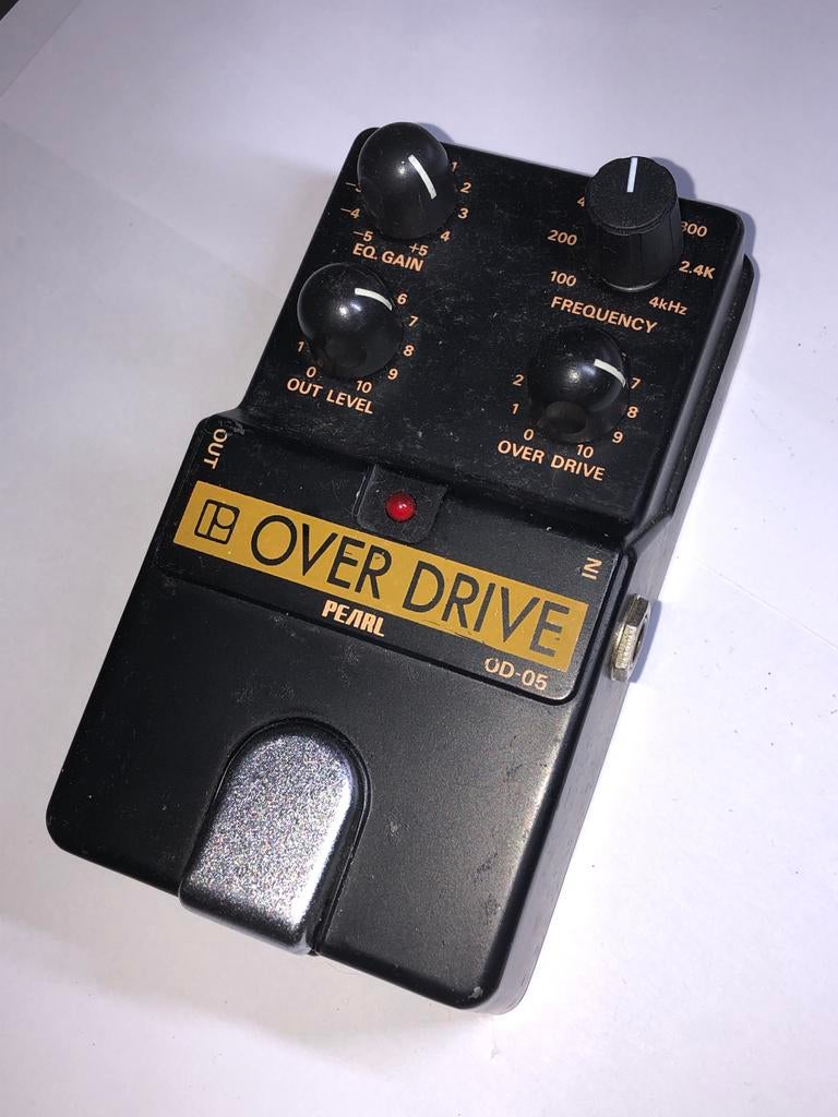 Pearl Overdrive OD-05 pedaal gitaar en bas, Muziek en Instrumenten, Ophalen of Verzenden, Gebruikt, Distortion, Overdrive of Fuzz