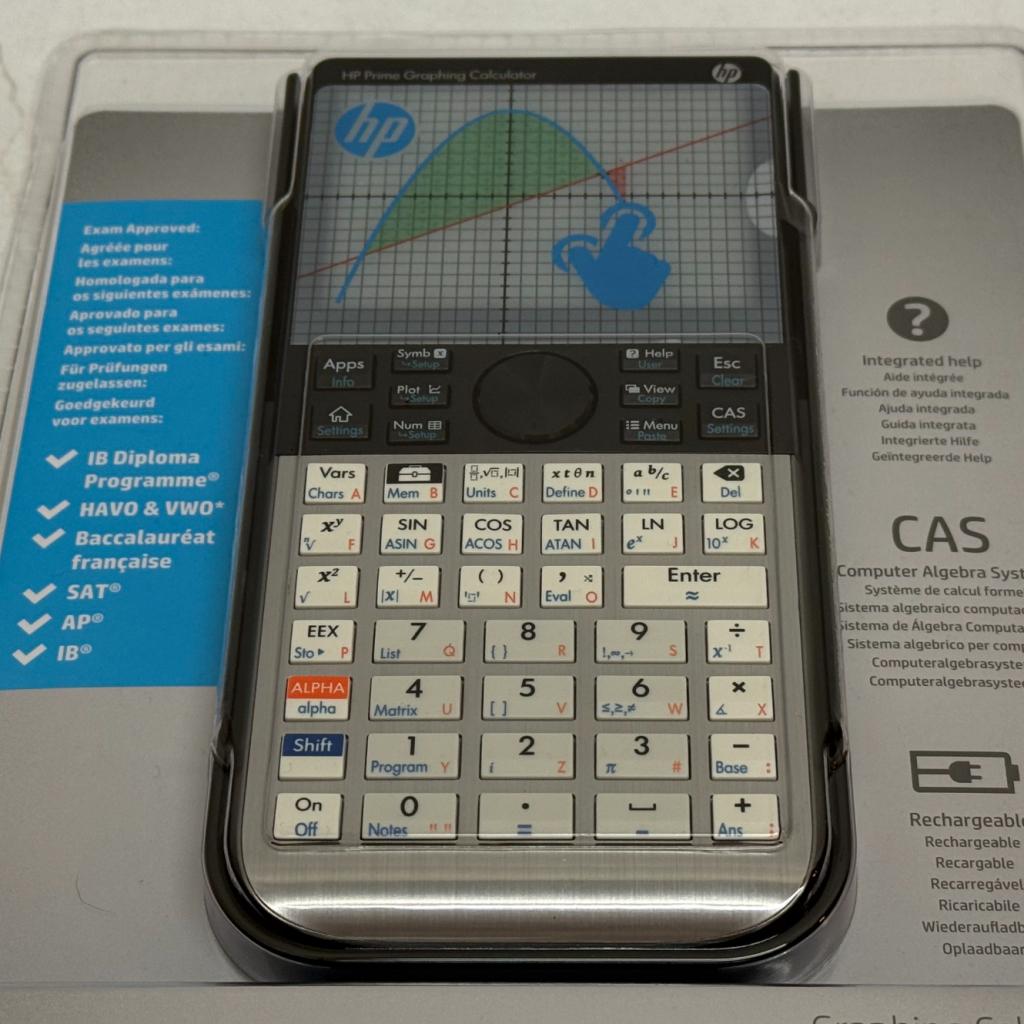 HP Prime #INT / G2 Grafische Calculator (NIEUW), Diversen, Schoolbenodigdheden, HP, Zo goed als nieuw, Support@hp.com, 1501 Page Mill Road
Palo Alto, CA 94304
USA