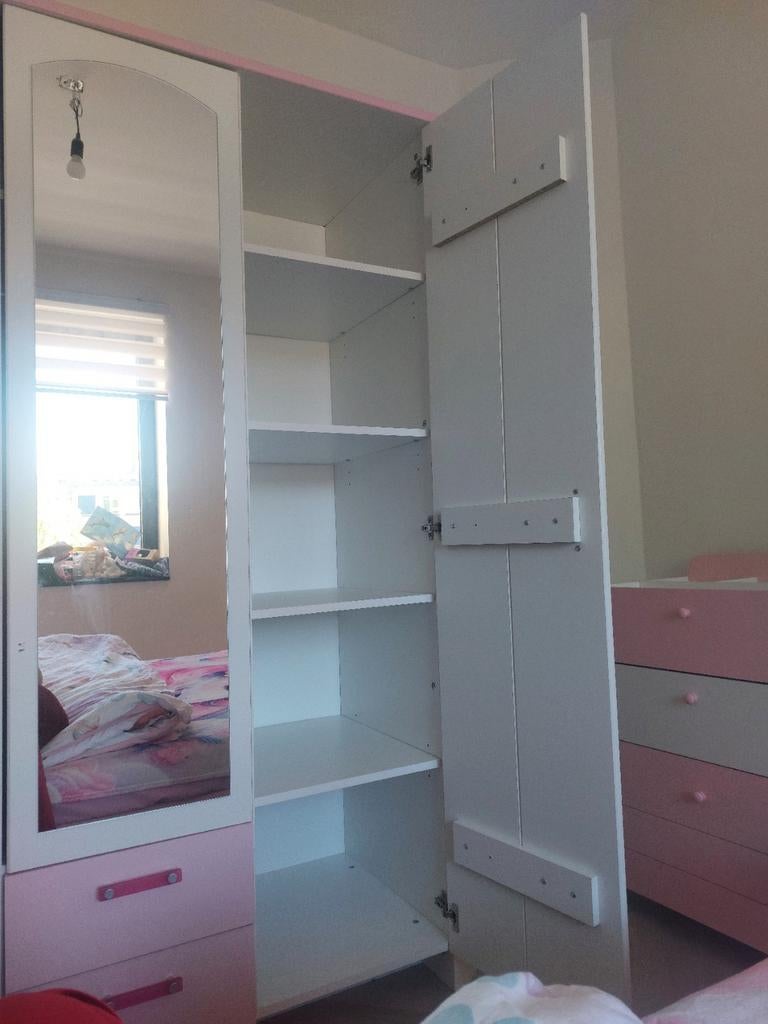 Roze kast voor meisjes, Ophalen of Verzenden, Eenpersoons