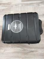 Compacte zwarte handbagage koffer met wieltjes, Ophalen, Wieltjes, Gebruikt, Hard kunststof