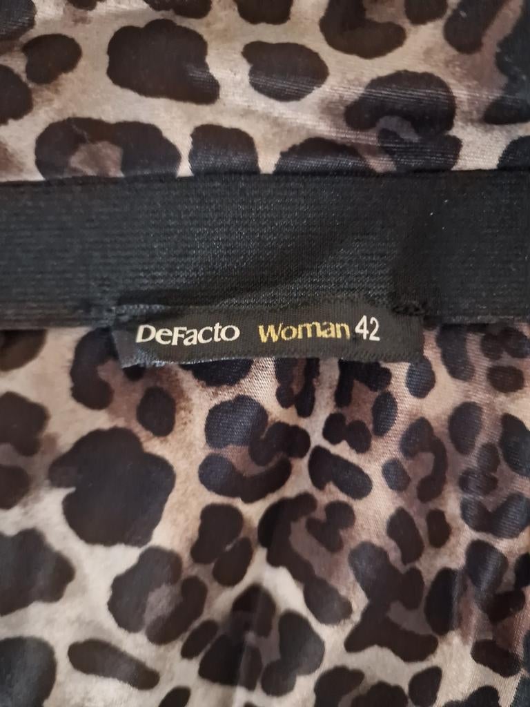 Dames rok met luipaardprint - Maat 42, Ophalen of Verzenden