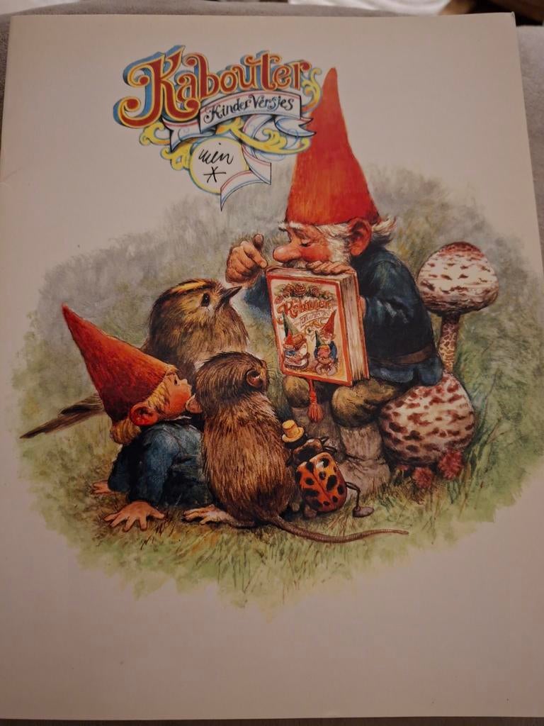 Rien Poortvliet - Kabouter Kinderversjes, Ophalen of Verzenden, Zo goed als nieuw, Rien Poortvliet