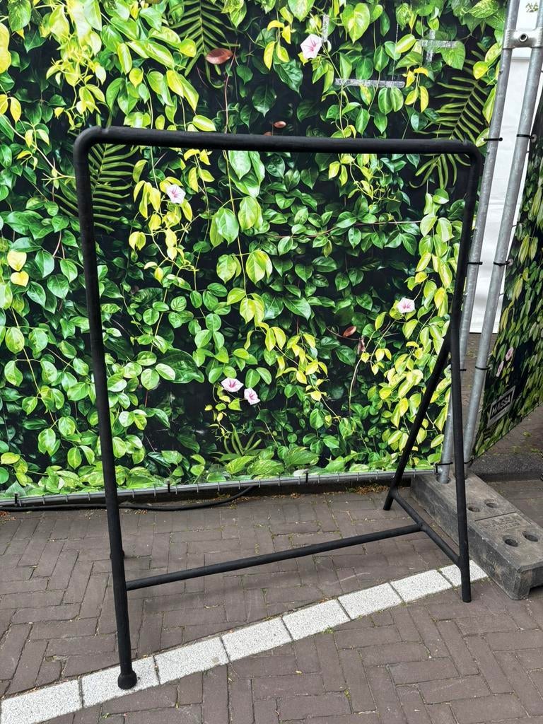 4 Ikea turbo kledingrekken zwart, Ophalen of Verzenden, Gebruikt