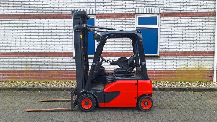 Linde Heftruck E16 evo 2019 triplo, freelift, sideshift (004, Zakelijke goederen, Machines en Bouw | Heftrucks en Intern transport