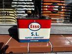 Vintage Esso S.L. Super Lubrifiant blik - België, Ophalen, Gebruikt, Overige, Overige merken