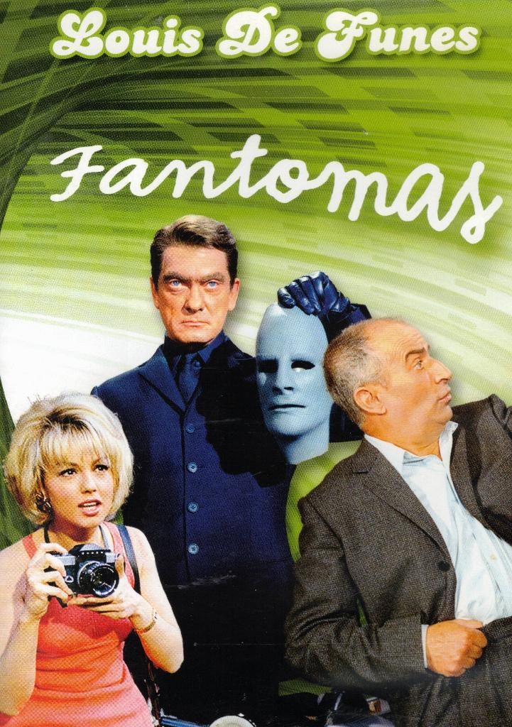 Fantomas - Louis de Funes, 1960 tot 1980, Alle leeftijden, Ophalen of Verzenden, Zo goed als nieuw