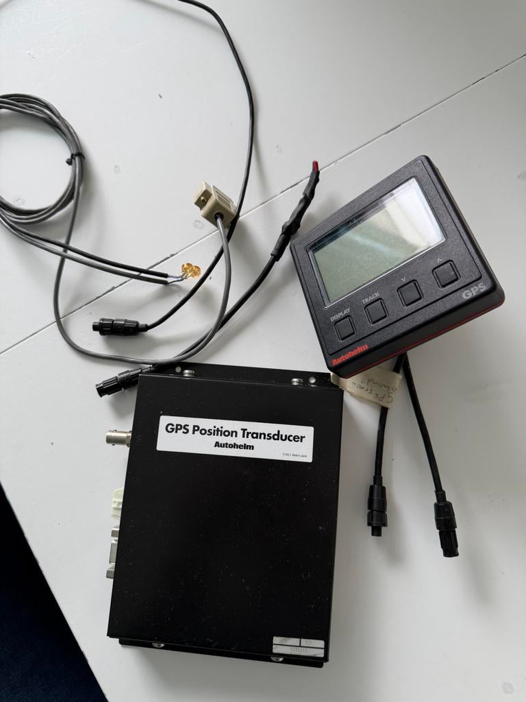 Autohelm GPS receiver met kast, zonder gps antenne, Watersport en Boten, Ophalen, Gebruikt, Gps of Kompas