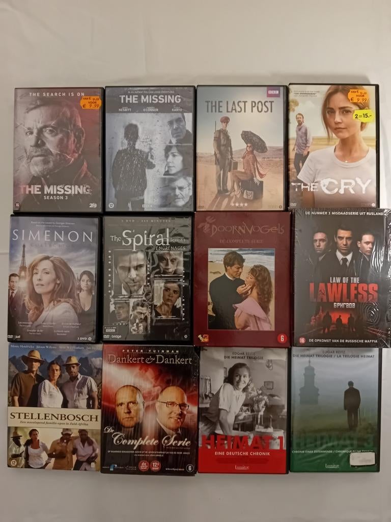 DVD Series Collectie - Actie, Drama, en Meer!, Cd's en Dvd's, Dvd's | Tv en Series, Alle leeftijden, Ophalen of Verzenden, Zo goed als nieuw