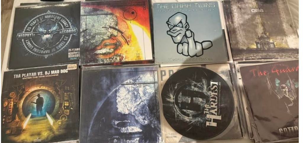 Gabber millenium hardcore vinyl, Cd's en Dvd's, Ophalen of Verzenden, Zo goed als nieuw, Overige formaten