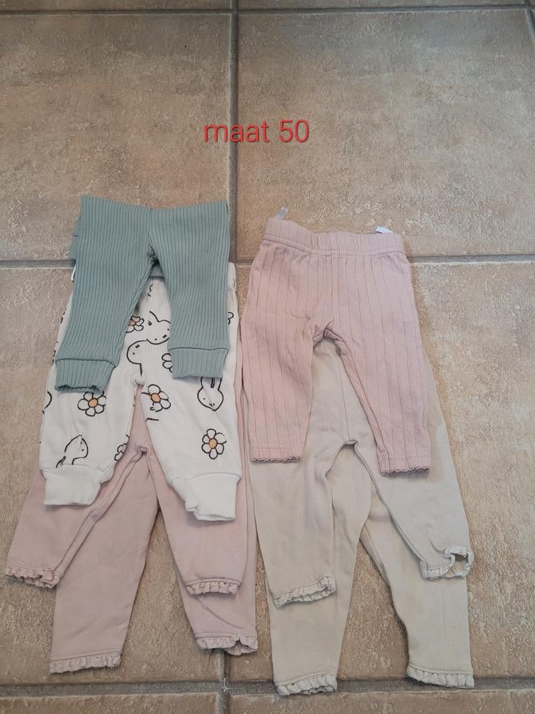 7 broekjes van Zeeman, maat 50, Kinderen en Baby's, Babykleding | Maat 50, Ophalen of Verzenden