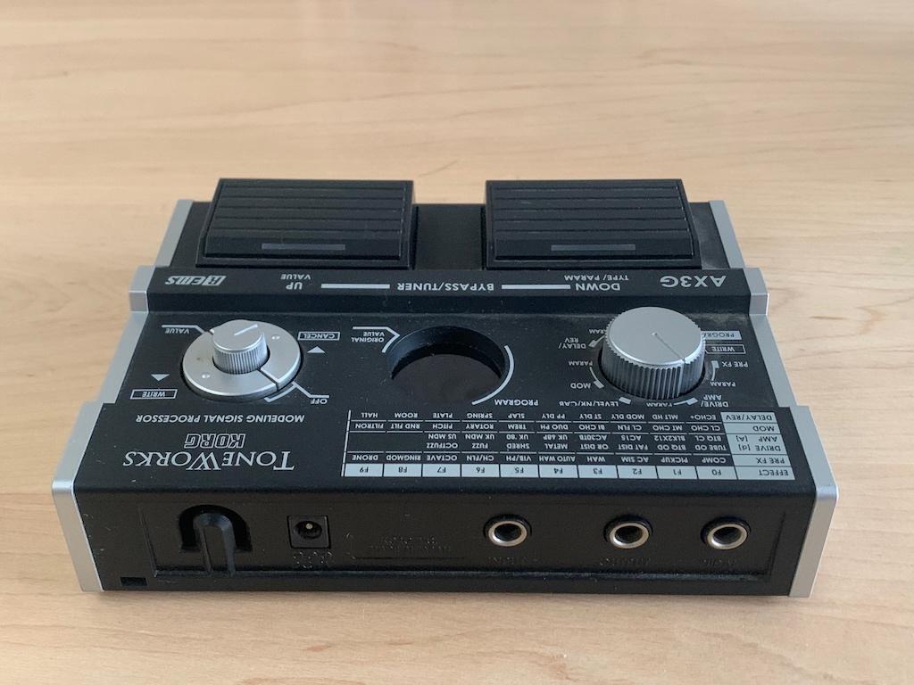 Korg Toneworks AX3G Multi effecten pedaal, Muziek en Instrumenten, Effecten, Ophalen of Verzenden, Gebruikt, Delay of Echo