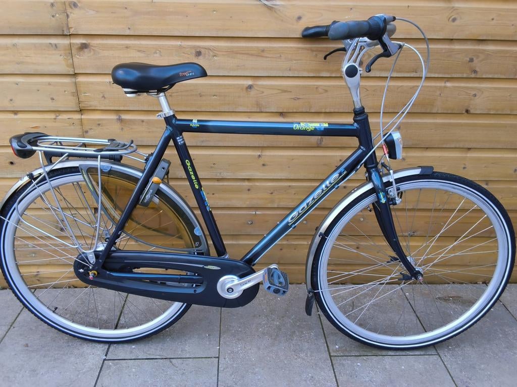 Mooie Gazelle Orange Herenfiets., Fietsen en Brommers, Fietsen | Heren | Herenfietsen, Ophalen, Zo goed als nieuw, Gazelle, Versnellingen