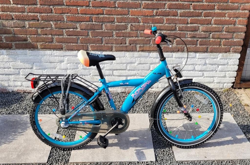 Jongensfiets 20 inch - merk Volare, kleur blauw, Ophalen, Terugtraprem, Gebruikt, Volare